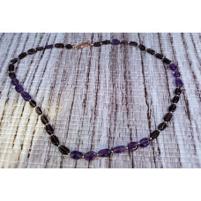Smokey Quartz & Amethyst