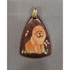 Red Chow Chow On Jasper