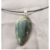 Labradorite on Black Magnetic necklace